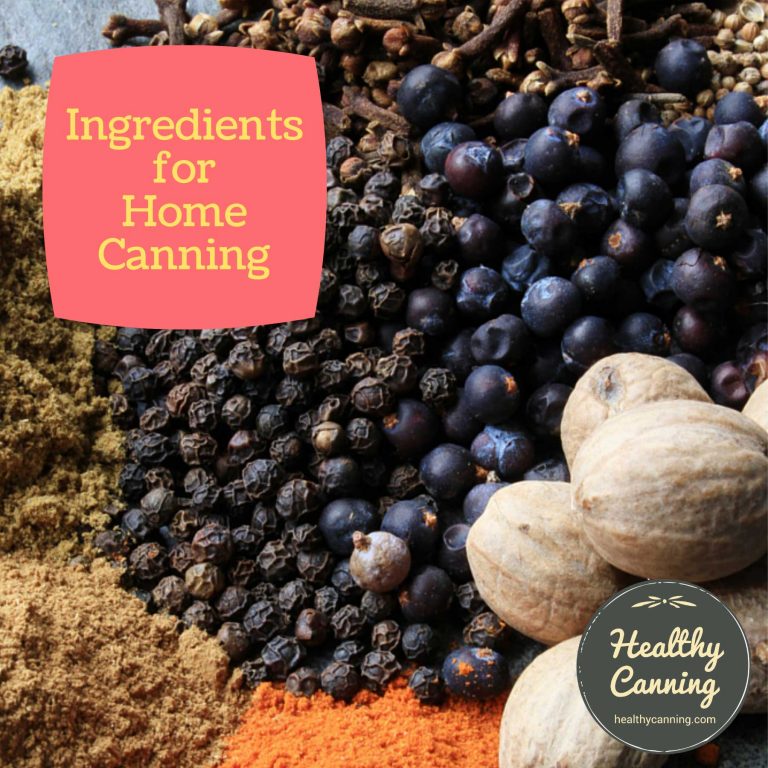 Acidity / low pH is what makes water bath canning safe Healthy Canning