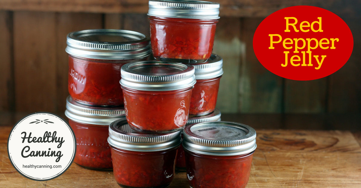 Red Pepper Jelly Healthy Canning