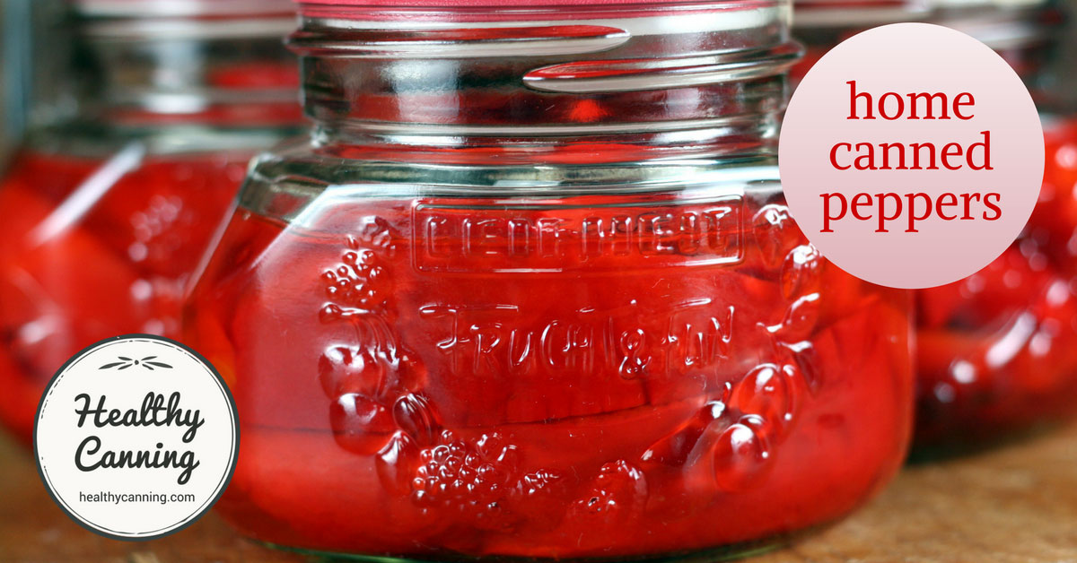 Canning plain peppers Healthy Canning