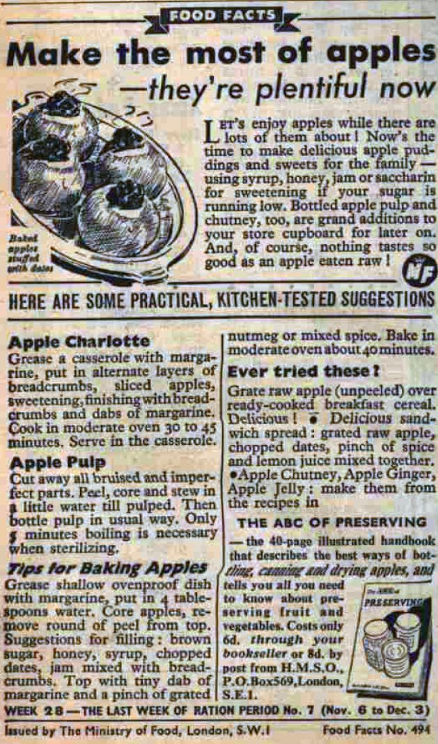 Advertisement for ABC of Preserving