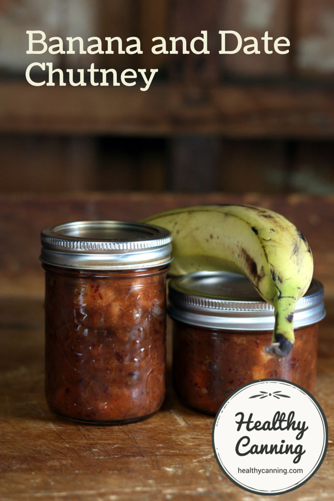 Banana and Date Chutney 001