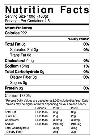 Calcium Chloride 1 Lb Brand Ld Carlson
