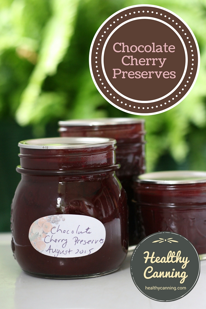 Chocolate Cherry Preserves 01