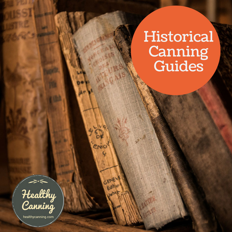Historical Canning Guides
