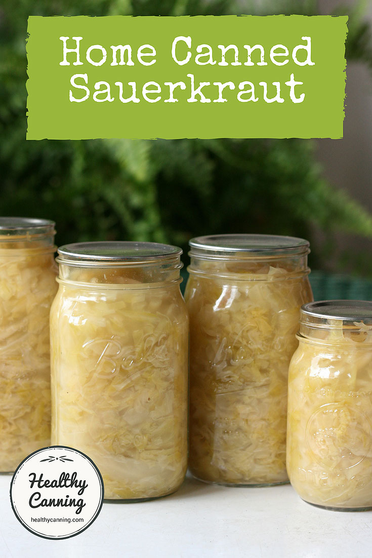 Home canned sauerkraut Healthy Canning in Partnership with Facebook