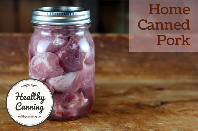 Home canned pork image