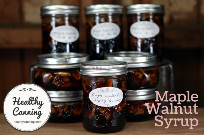 Maple Walnut Syrup 001