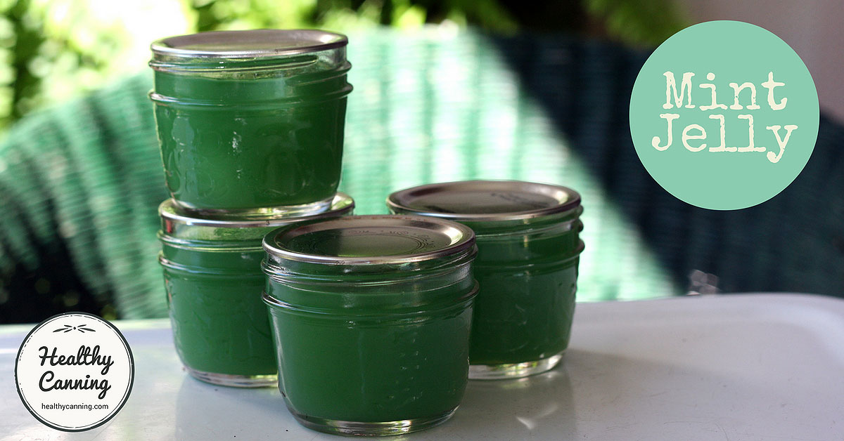 Mint Jelly (low or nosugar) Healthy Canning in Partnership with