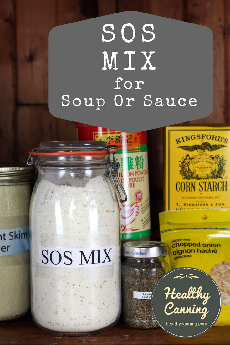 Soup or Sauce (SOS) Mix Healthy Canning in Partnership with Facebook