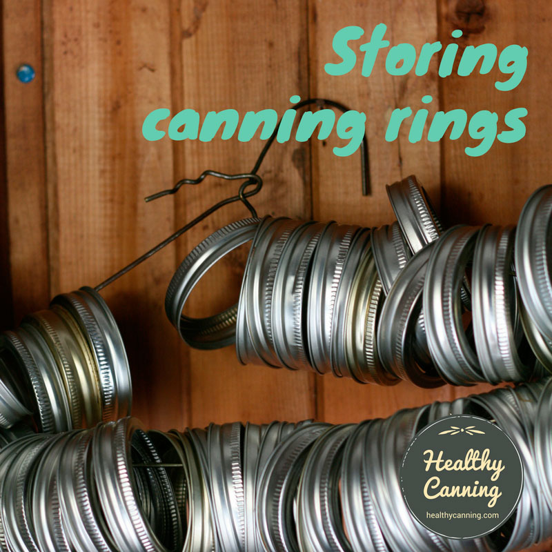 Storing Canning Rings