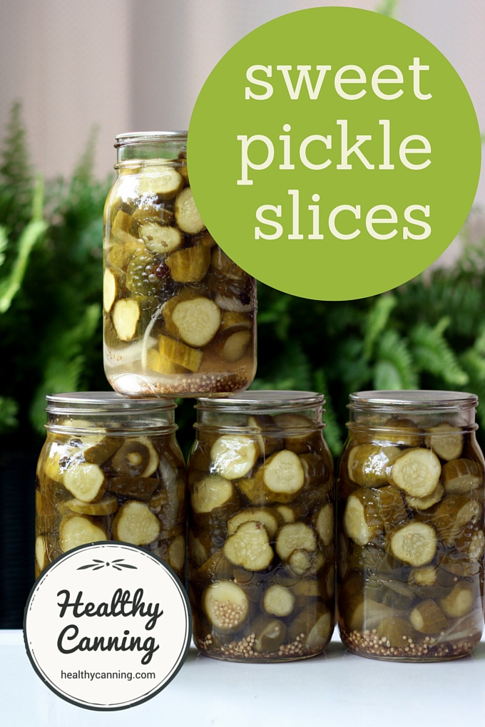 Sweet pickle slices 2004