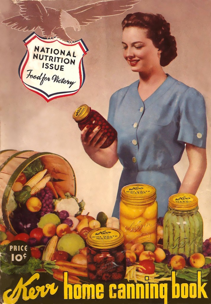 Kerr Home Canning Book, World War II