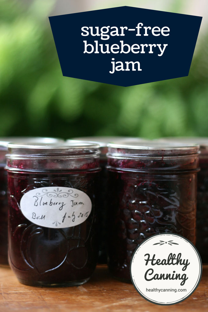 sugar free blueberry jam 001